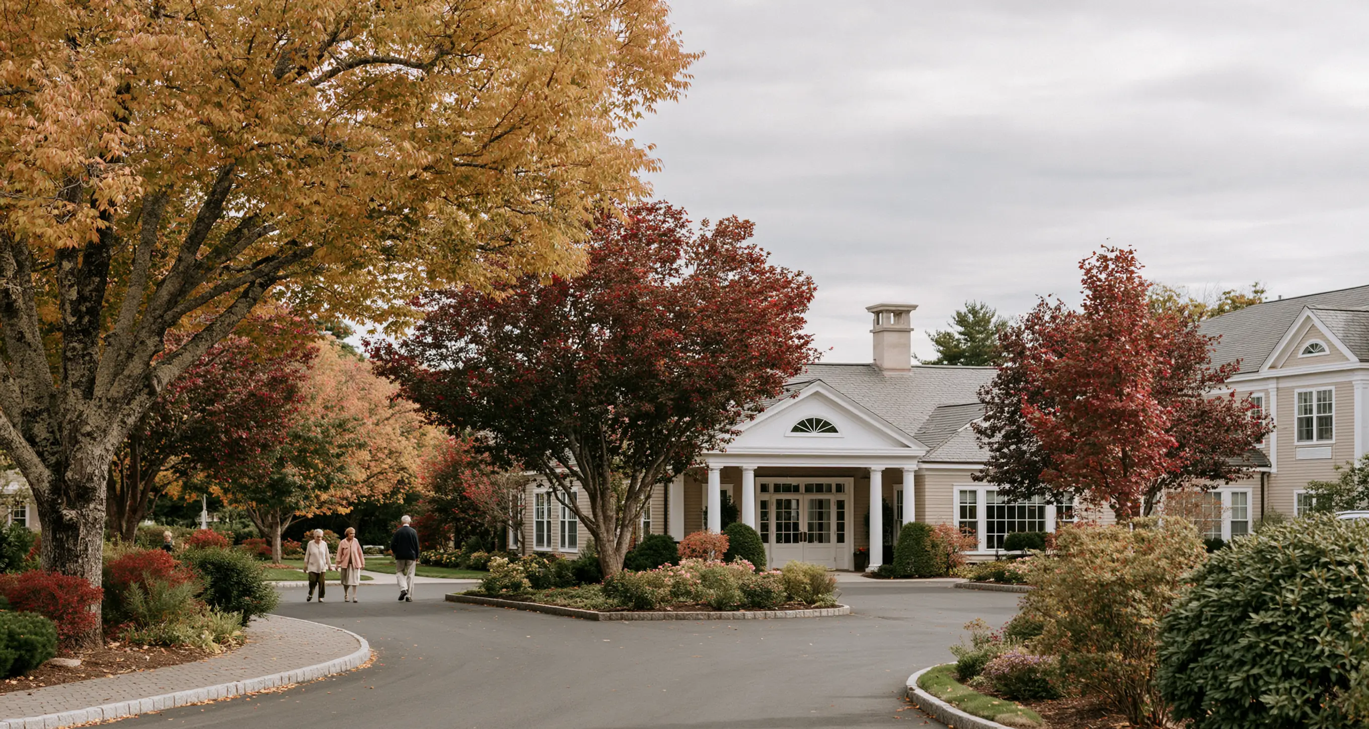 Senior living community exterior